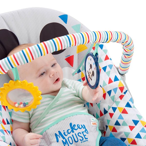 画像11: ミッキーマウス・ハッピートライアング・バウンサー (11)