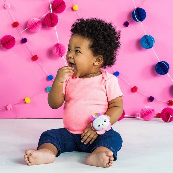 画像6: ピンク ラトル&ティーズ・リストパル (6)