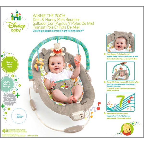 画像6: ウィニーザプ・ドッツ&ハニーポッツバウンサー (6)