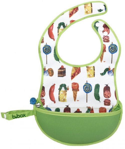 画像2: おでかけビブ(フィーディングスプーン付き)(はらぺこおあむし) (2)