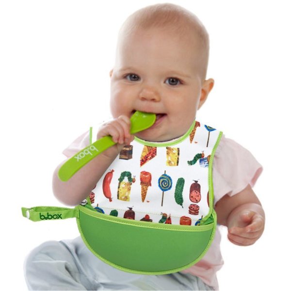 画像6: おでかけビブ(フィーディングスプーン付き)(はらぺこおあむし) (6)