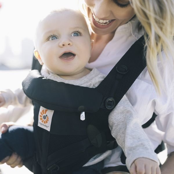 画像4: 【実店舗限定】エルゴベビー・ベビーキャリア OMNI(オムニ) 360 クールエア/ブラック (4)