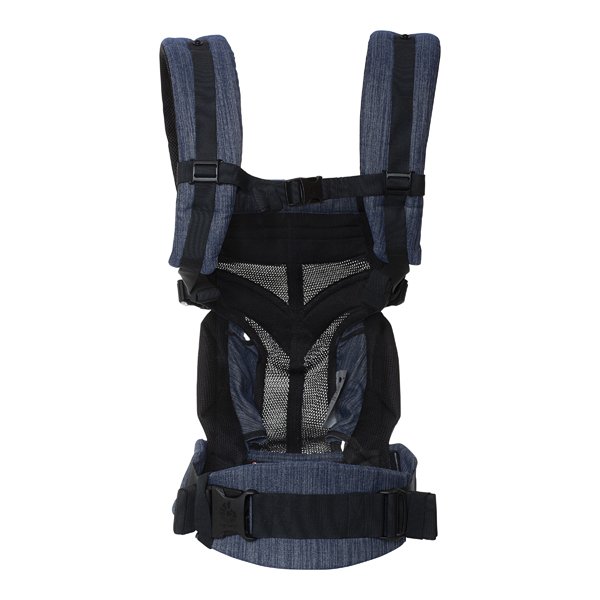 画像2: 【実店舗限定】エルゴベビー・ベビーキャリア OMNI(オムニ) 360 クールエア/インディゴウィーブ (2)