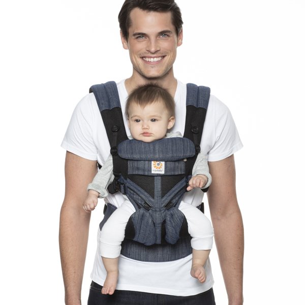 画像8: 【実店舗限定】エルゴベビー・ベビーキャリア OMNI(オムニ) 360 クールエア/インディゴウィーブ (8)