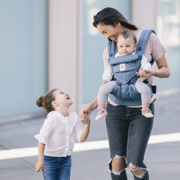 画像5: 【実店舗限定】エルゴベビー・ベビーキャリア OMNI(オムニ) 360 クールエア/オックスフォードブルー Ergobaby (5)