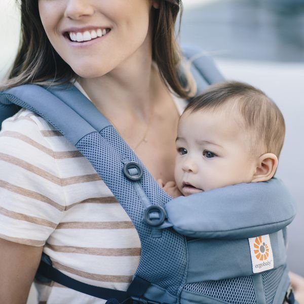 画像8: 【実店舗限定】エルゴベビー・ベビーキャリア OMNI(オムニ) 360 クールエア/オックスフォードブルー Ergobaby (8)