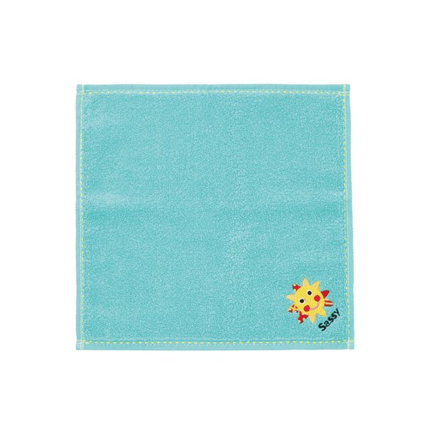 画像2: Sassy ミニタオル／アクア (2)