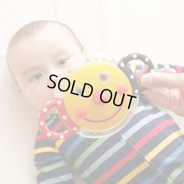 画像2: SASSY ニコニコミラーラトル(スマイリー・フェイス・ラトル・ファン) ：サッシー (2)