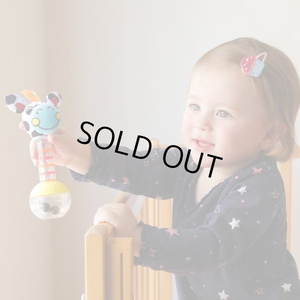 画像3: Sassy ピーカブー・ラトル／ゼブラ (3)