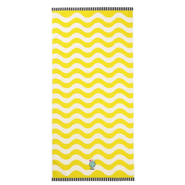 画像2: Sassy バスタオル／イエロー／袋入 (2)