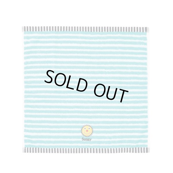 画像2: Sassy ウォッシュタオル／アクア／袋入 (2)