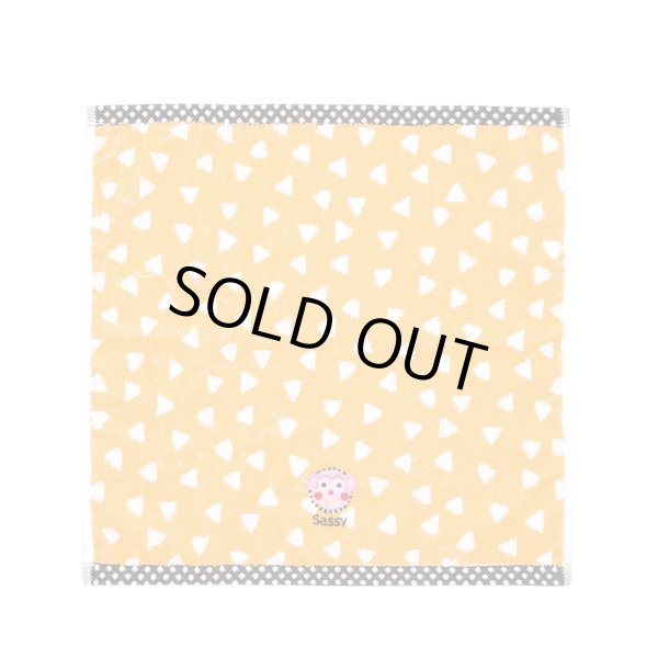 画像2: Sassy ウォッシュタオル／オレンジ／袋入 (2)