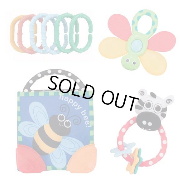 画像3: *SASSY ラトル&ティーザー・ギフトセット(4コセット):サッシー (3)