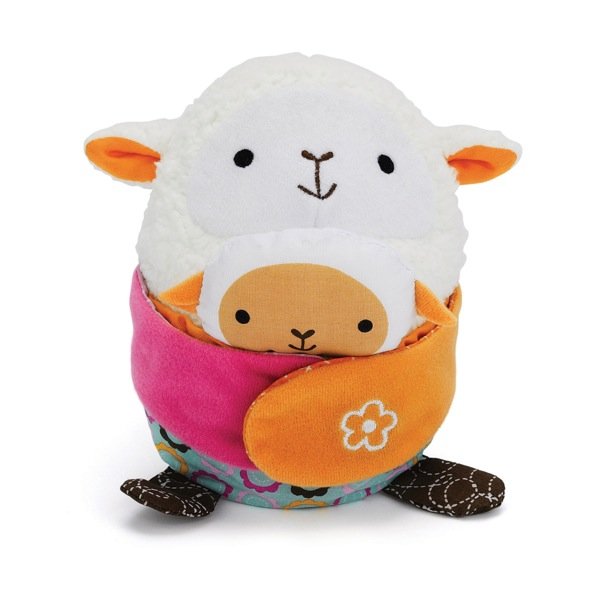 画像2: *SKIP HOP ハグ&ハイド・ストローラートイ/ヒツジ / スキップホップ (2)