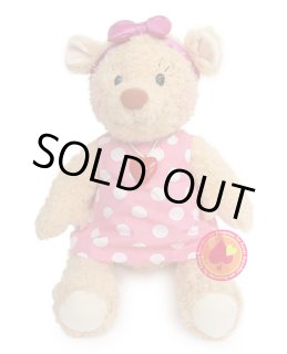 スージーズーぬいぐるみ ドレッシー ジェシー LL サイズ 水玉ドレス