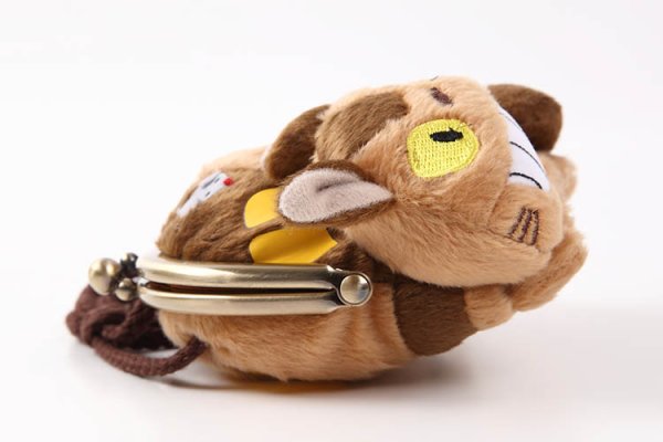 画像3: お財布ポシェット ぬいぐるみシリーズ がま口 ネコバスと小トトロ：となりのトトロ #K5205 (3)