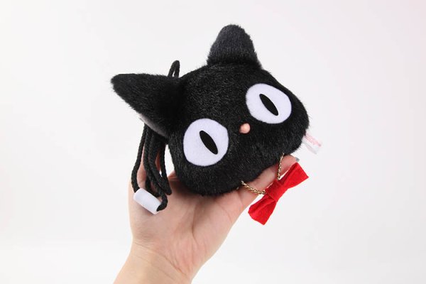 画像5: お財布ポシェット ぬいぐるみシリーズ がま口 おすましジジ(黒猫):魔女の宅急便 #K5206 (5)