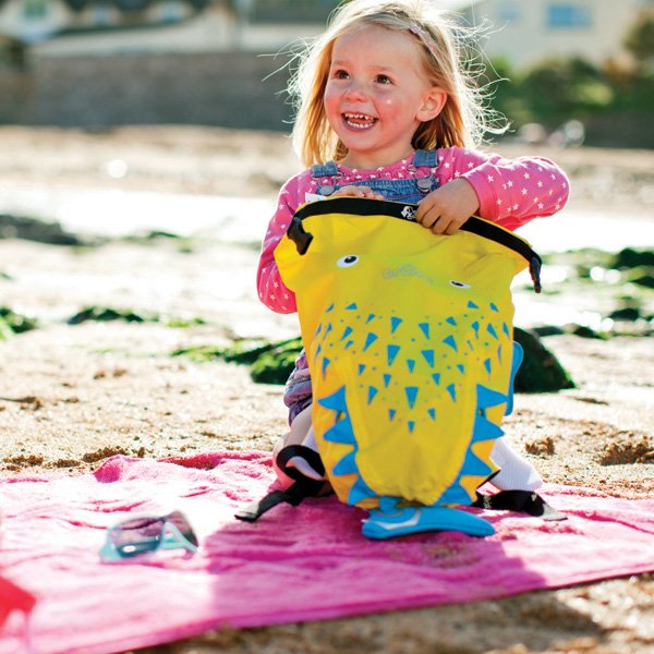 画像3: *トランキ 【海やプールで便利!】防水パドルバッグ/スパイク・ブロウフィッシュ/trunki (3)